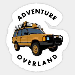 Adventure Overland Discovery Sticker